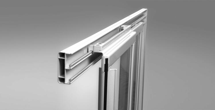 Sprchové dveře 90 cm černá/grape – Ravak ASDP3 00V703R2ZG