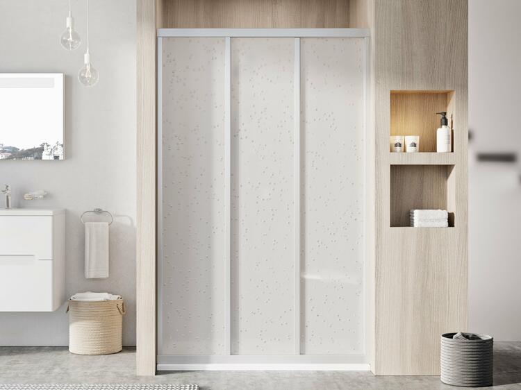 Sprchové dveře 110 cm satin/pearl – Ravak ASDP3 00VD0UR211