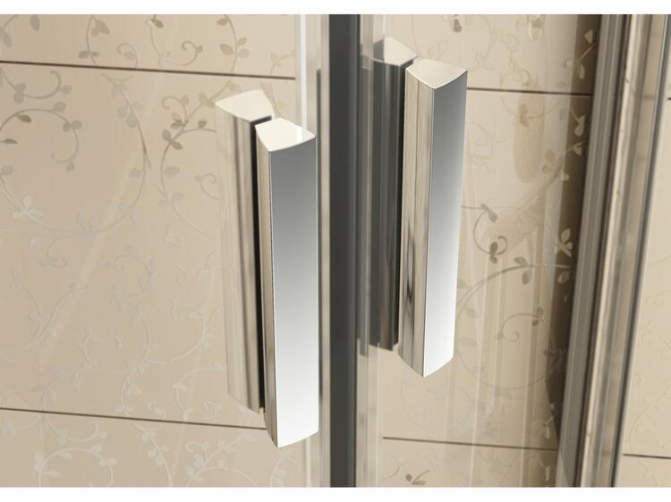 Sprchové dveře 120 cm bílá + transparent - Ravak BLDP4