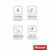 Sprchové dveře 110 cm satin/transparent – Ravak BLDP2 0PVD0U00Z1