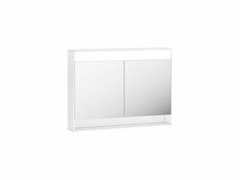 Zrcadlová skříňka s osvětlením 1000 mm, bílá - Ravak MC 1000 Step | Více - 
