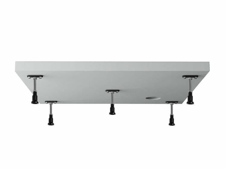 Čtvercová sprchová vanička z litého mramoru 80 cm – Ravak Perseus Pro Flat XA034411010