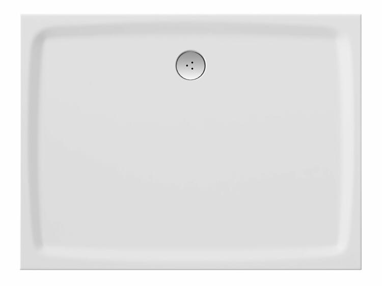 Obdélníková sprchová vanička z litého mramoru 100×80 – Ravak Gigant Pro Flat XA03A411010