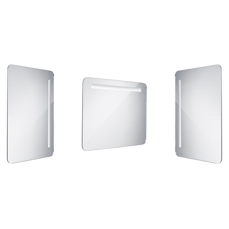 Zrcadlo s led osvětlením, 800x600 mm - Nimco Série 2000