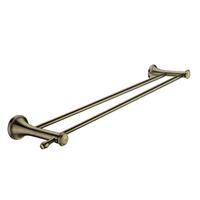 Držák na ručníky dvojitý, 64 cm, staromosaz – Nimco Lada LA 19061D-65 | Více -