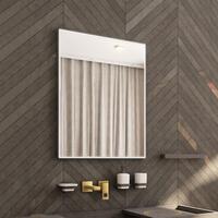 Zrcadlo hliníkový rám s led osvětlením, 600x800 mm - Nimco Série 13000 | Více -