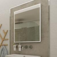 Zrcadlo hliníkový rám s led osvětlením 60×80 cm – Nimco Série 13000 ZP 13002 | Více - 