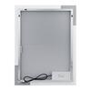 Zrcadlo hliníkový rám s led osvětlením 60×80 cm – Nimco Série 14000 ZP 14002