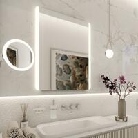 Zrcadlo hliníkový rám s led osvětlením 60×80 cm – Nimco Série 17000 ZP 17002 | Více - 