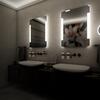 Zrcadlo hliníkový rám s led osvětlením 50×80 cm – Nimco Série 18000 ZP 18001