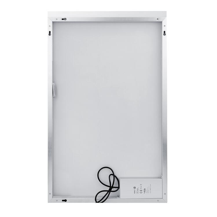 Zrcadlo hliníkový rám s led osvětlením 40×60 cm – Nimco Série ZP 8000
