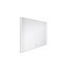 Zrcadlo hliníkový rám s led osvětlením a senzorem 80×70 cm – Nimco Série 11000 ZP 11003V