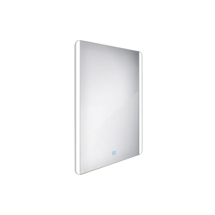 Zrcadlo hliníkový rám s led osvětlením a senzorem 60×80 cm – Nimco Série 17000 ZP 17002V