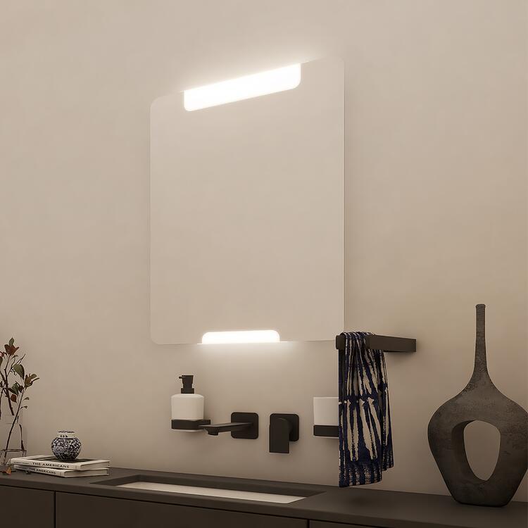 Zrcadlo s LED osvětlením, 600x800 mm - Nimco Série 22000