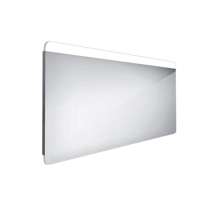Zrcadlo hliníkový rám s led osvětlením 140×70 cm – Nimco Série 23000 ZP 23008