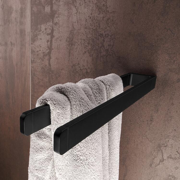 Držák na ručníky, 37 cm, černý – Nimco Maya MAC 29098-90