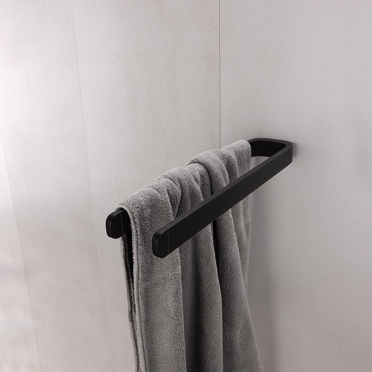 Držák na ručníky, 39 cm, černý – Nimco Nikau NKC 30098-90