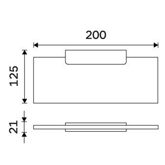 Police IXI 20 cm černá – Nimco Maya MAC X320-C-90