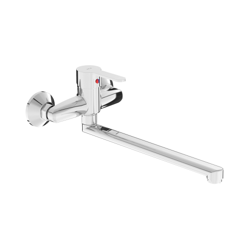 Lyra Smart - Umyvadlová nástěnná baterie s raménkem 300 mm, chrom