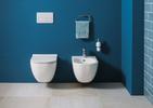 Mio - WC závěsné bez oplachového kruhu, rimless, hluboké splachování 4,5/3 l (včetně instalační sady Easy fit)