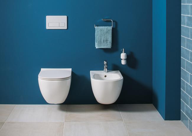 Mio - WC závěsné bez oplachového kruhu, rimless, hluboké splachování 4,5/3 l (včetně instalační sady Easy fit)