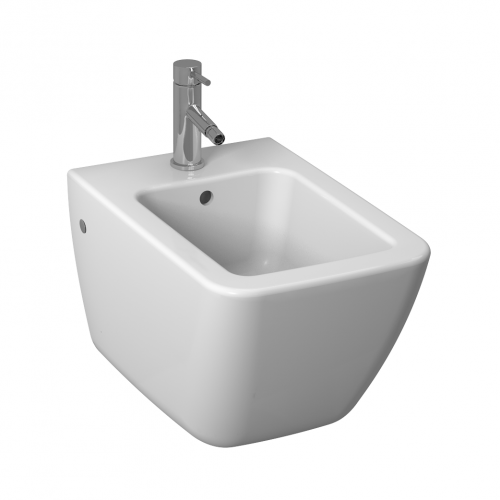 Cubito pure - Závěsný bidet (včetně instalační sady Easy fit)