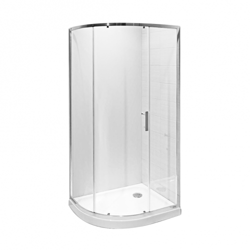 Tigo - Asymetrický sprchový kout, stříbrný lesklý profil, 6 mm sklo s úpravou JIKA perla GLASS na vnitřní straně, levopravý