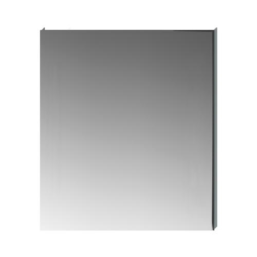 Clear - Zrcadlo včetně úchytů na zeď, neotáčecí o 90st., fazeta 5 mm, s možností doplnění o světlo a vyhřívací fólii do rozměru 574 × 274 mm
