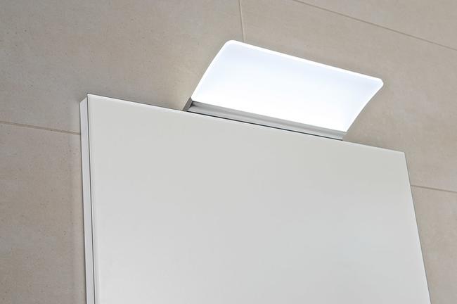 Clear - Světlo ABI 300 LED, IP44, 1x6W, 598 Im, 300x130x70 mm, k montáži na zrcadlovou desku, skříňku i zeď