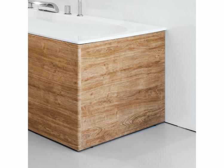 Boční panel k vaně o šířce 80 cm L v odstínu ořechu - Ravak City/City Slim