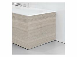 Boční panel k vaně o šířce 80 cm P v odstínu satinového dřeva - Ravak City/City Slim | Více - 