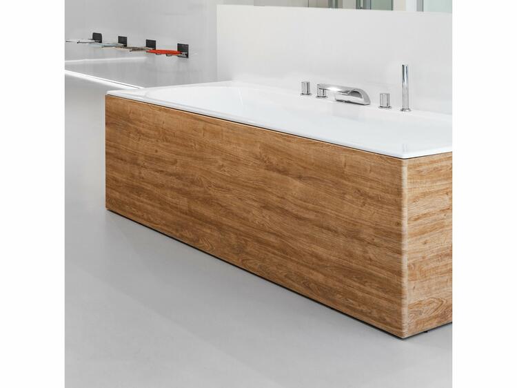 Čelní panel k vaně o délce 180 cm v odstínu satinového dřeva - Ravak City/City Slim