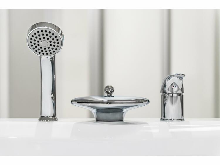 Vanová baterie vodopád s ruční sprchou – Ravak Rosa