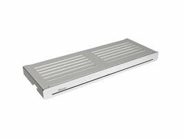 Polička satin/chrom - Ravak Slim S X07P577 | Více -