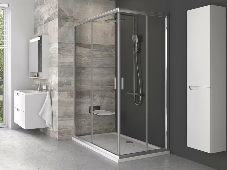 Obdélníková sprchová vanička 100×90 – Ravak Gigant Pro XA03A701010