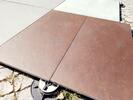 2 cm dlažba na terasu v imitaci betonu Officine Sunset Custom - tmavě hnědá, 45x90 cm