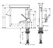 Páková umyvadlová baterie – Hansgrohe Finoris chrom 76060000