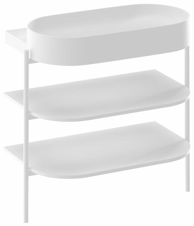 Umyvadlo 80 cm keramické bílé bez otvoru - Ravak Yard 800
