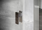 Sprchové dveře 80 cm satin/transparent – Ravak NDOP1 03O40U00Z1