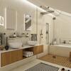 Zrcadlo s LED osvětlením 100×70 cm – Nimco ZP 9000 ZP 9004