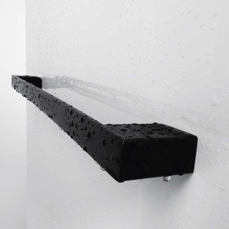 Držák na ručníky, 38 cm, černý  – Nimco Kibo Ki-14035-90