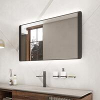 Zrcadlo s LED osvětlením 120×65 cm černé – Nimco ZP 42000 ZPC 42006-90 | Více -