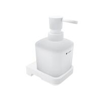 Dávkovač tekutého mýdla, pumpička mosaz/bílá – Nimco Maya MAB 29031C-T-05 | Více - 