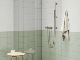 Sprchová nástěnná páková baterie bez setu rose gold brushed - Ravak ES 032.60RGB | Více -
