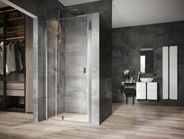 Sprchové dveře 100 cm lesk + transparent - Ravak NDOP2 | Více - 