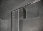 Sprchové dveře 100 cm satin/transparent – Ravak NDOP2 03OA0U00Z1