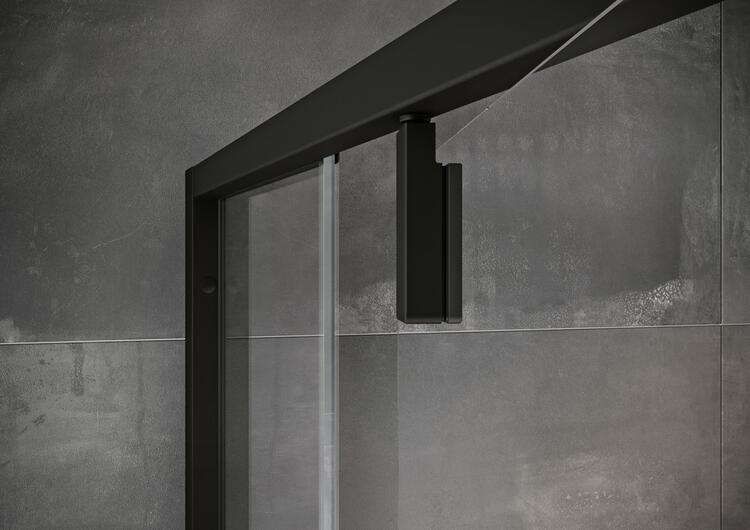 Sprchové dveře 90 cm černá/transparent – Ravak NDOP1 03O70300Z1