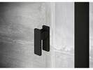 Sprchové dveře 90 cm černá + transparent - Ravak NDOP1