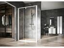 Sprchová stěna 90 cm černá/transparent – Ravak NPSS 90O70300Z1