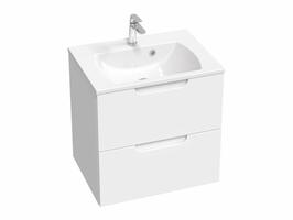 Koupelnová skříňka bez umyvadla bílá - Ravak SD Classic II 8592626058777 | Více -